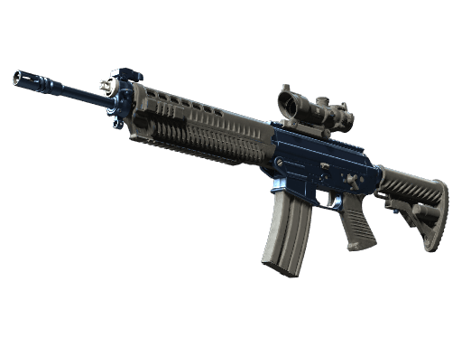 SG 553 | Anodized Navy (Factory New)