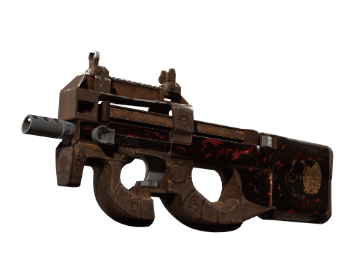 StatTrak™ P90 | Shallow Grave (Battle-Scarred)