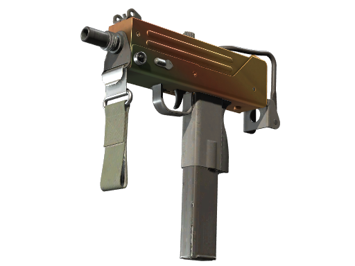 MAC-10 | Amber Fade (Minimal Wear)