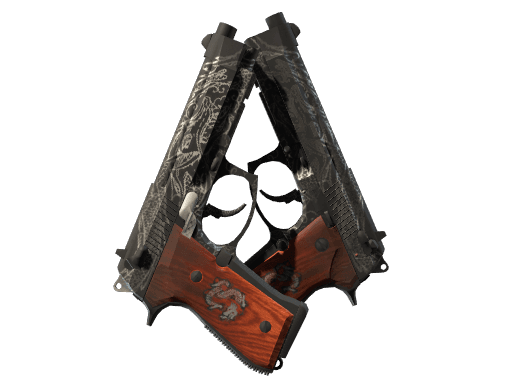 Dual Berettas | Dualing Dragons (Minimal Wear)