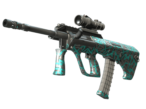 StatTrak™ AUG | Ricochet (Minimal Wear)