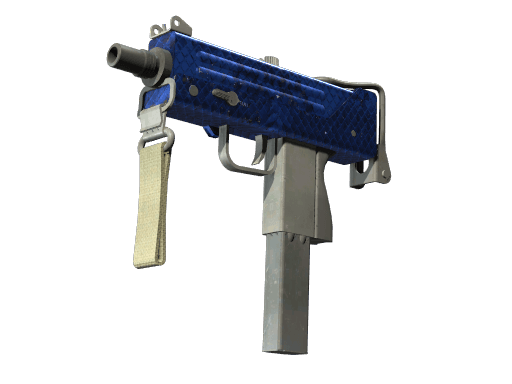 StatTrak™ MAC-10 | Lapis Gator (Field-Tested)