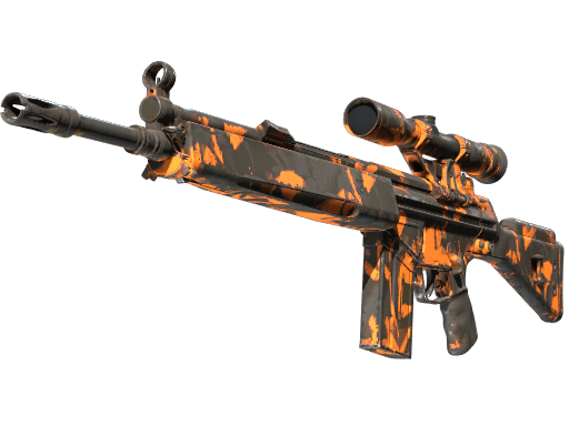 G3SG1 | Orange Crash (Well-Worn)