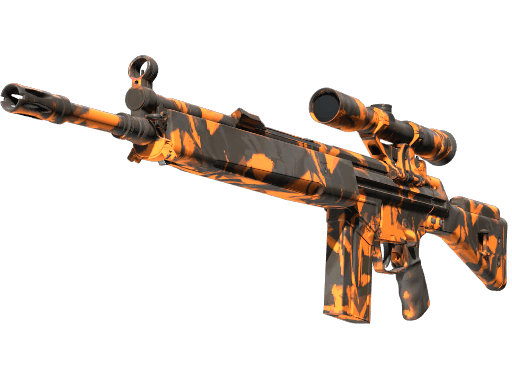 StatTrak™ G3SG1 | Orange Crash (Minimal Wear)