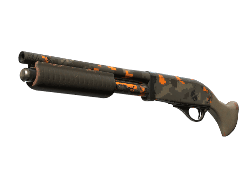 Sawed-Off | Orange DDPAT (Well-Worn)
