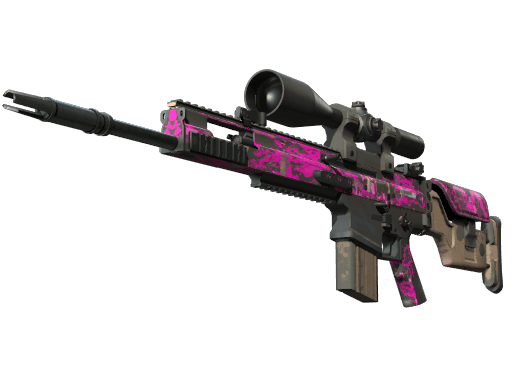 SCAR-20 | Splash Jam (Well-Worn)