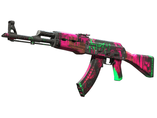 AK-47 | Neon Revolution (Battle-Scarred)