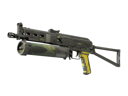 StatTrak™ PP-Bizon | Jungle Slipstream (Battle-Scarred)