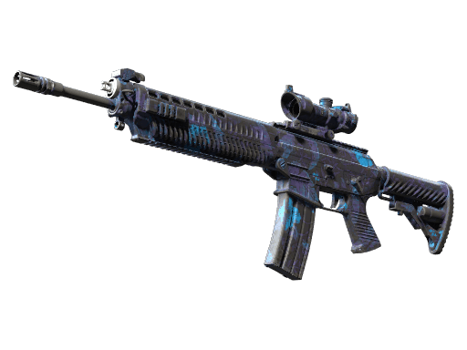 StatTrak™ SG 553 | Aloha (Field-Tested)