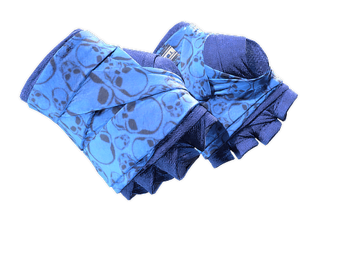 ★ Hand Wraps | Cobalt Skulls (Minimal Wear)