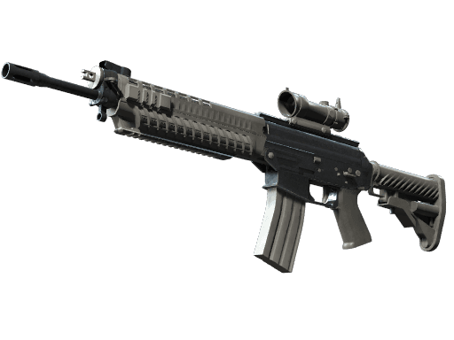 SG 553 | Damascus Steel