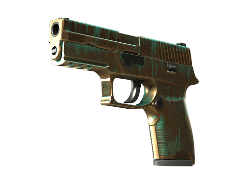 StatTrak™ P250 | Verdigris (Field-Tested)