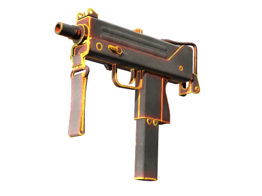 MAC-10 | Heat (Well-Worn)