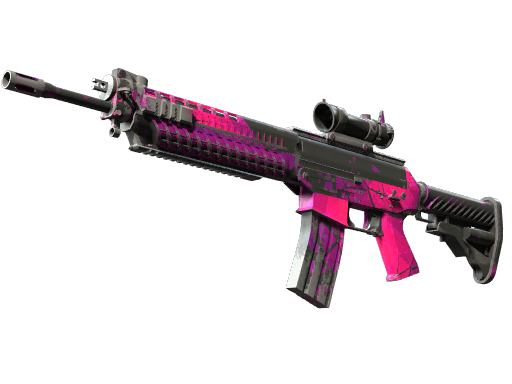 StatTrak™ SG 553 | Pulse (Field-Tested)