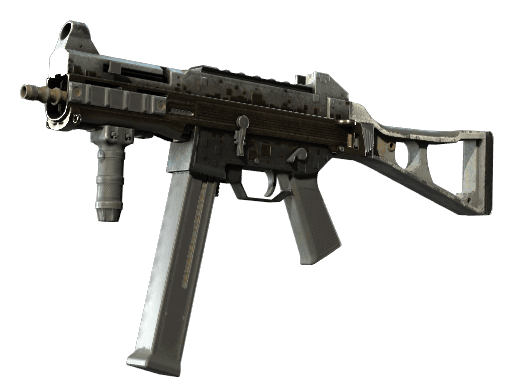 UMP-45 | Gold Bismuth (Battle-Scarred)