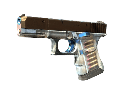 StatTrak™ Glock-18 | Clear Polymer (Well-Worn)