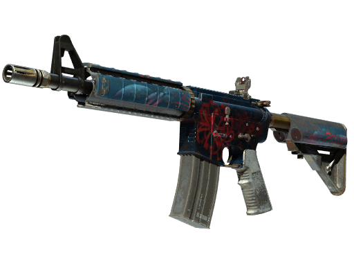 M4A4 | Spider Lily (Battle-Scarred)