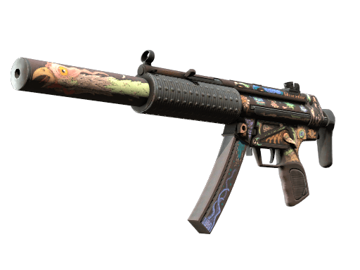 MP5-SD | Necro Jr. (Well-Worn)