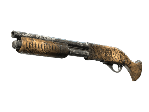 StatTrak™ Sawed-Off | Spirit Board (Well-Worn)