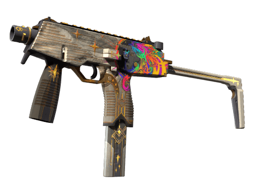 MP9 | Starlight Protector (Well-Worn)