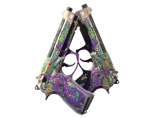 Dual Berettas | Flora Carnivora (Well-Worn)