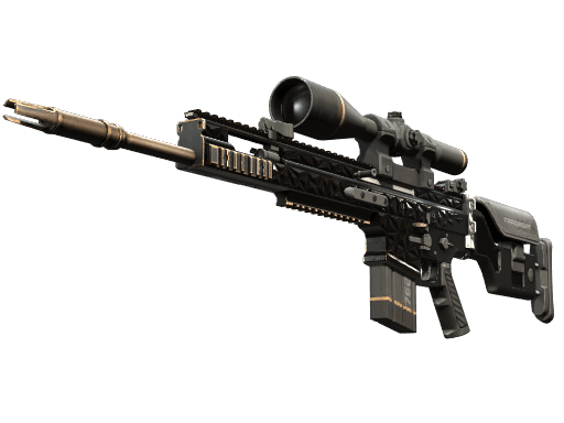StatTrak™ SCAR-20 | Fragments (Minimal Wear)