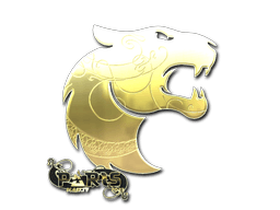 Sticker | FURIA (Gold) | Paris 2023