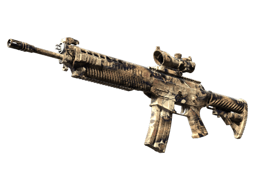 Souvenir SG 553 | Bleached (Minimal Wear)