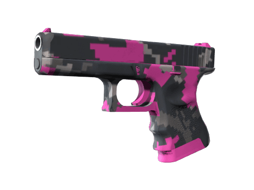 Souvenir Glock-18 | Pink DDPAT (Minimal Wear)