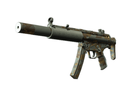 MP5-SD | Gold Leaf (Field-Tested)