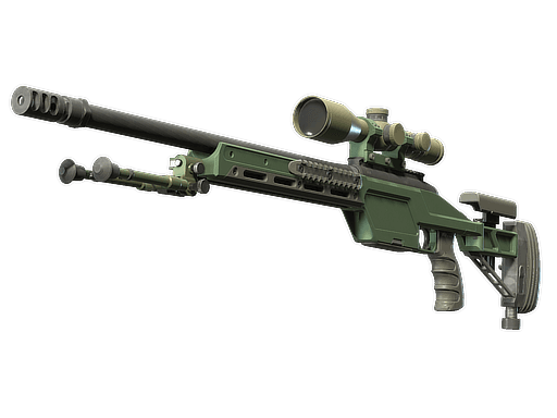 SSG 08 | Green Ceramic (Minimal Wear)