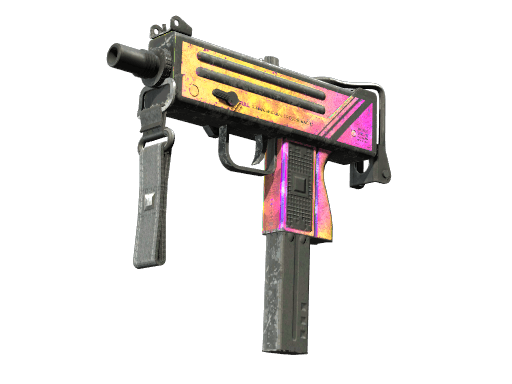 MAC-10 | Disco Tech (Battle-Scarred)