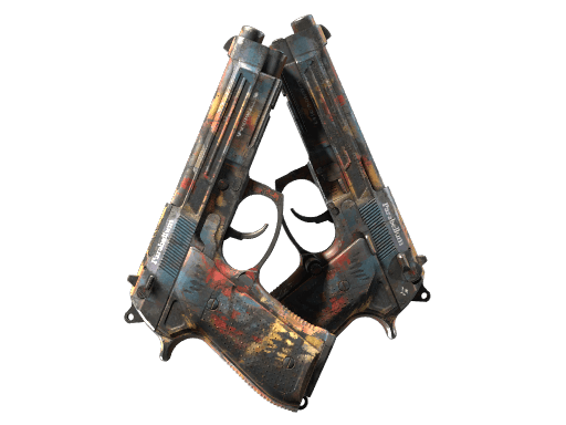 Dual Berettas | Hideout (Field-Tested)
