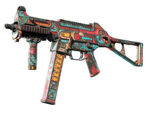 StatTrak™ UMP-45 | K.O. Factory (Battle-Scarred)