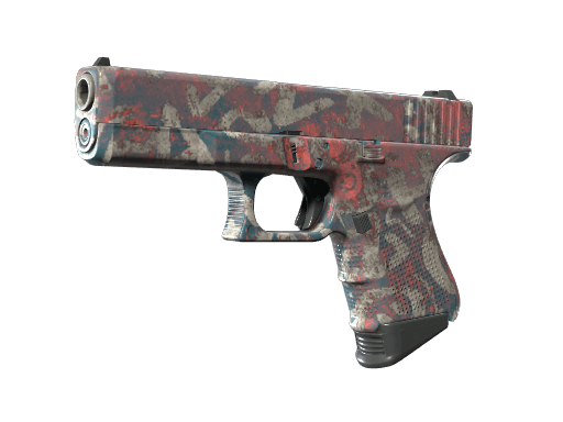 Souvenir Glock-18 | Teal Graf (Minimal Wear)
