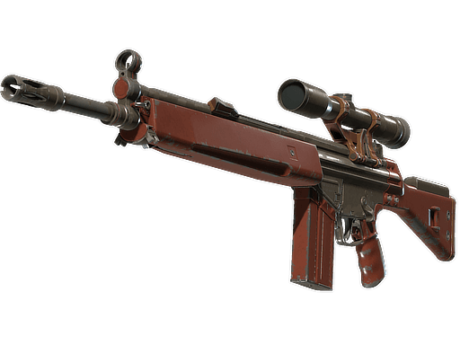 G3SG1 | Red Jasper (Well-Worn)