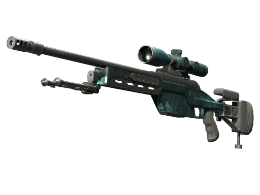 StatTrak™ SSG 08 | Abyss (Battle-Scarred)