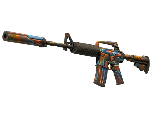 StatTrak™ M4A1-S | Leaded Glass (Battle-Scarred)
