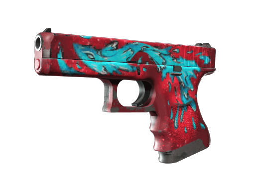 Glock-18 | Water Elemental (Well-Worn)