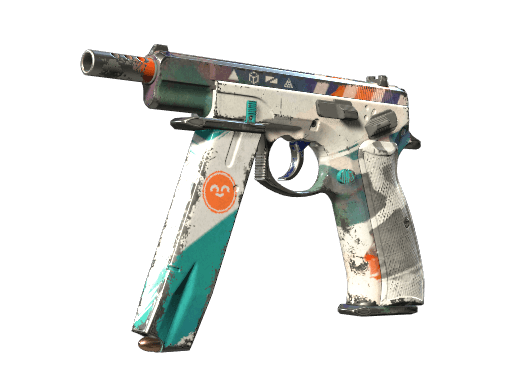 CZ75-Auto | Slalom (Well-Worn)