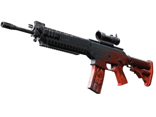 SG 553 | Darkwing (Field-Tested)