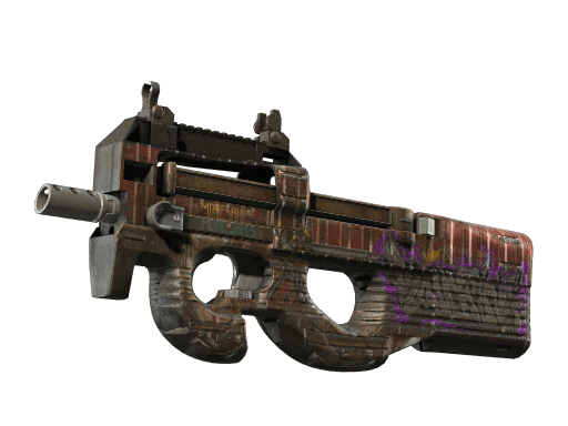 StatTrak™ P90 | Freight (Battle-Scarred)