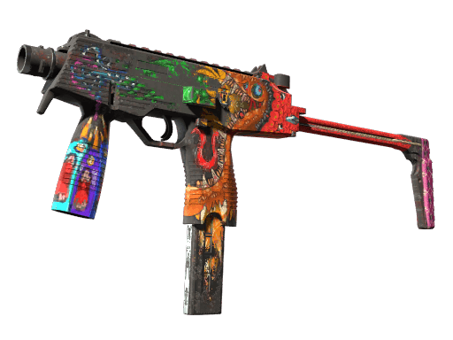StatTrak™ MP9 | Food Chain (Battle-Scarred)