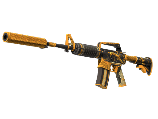 M4A1-S | Golden Coil (Well-Worn)