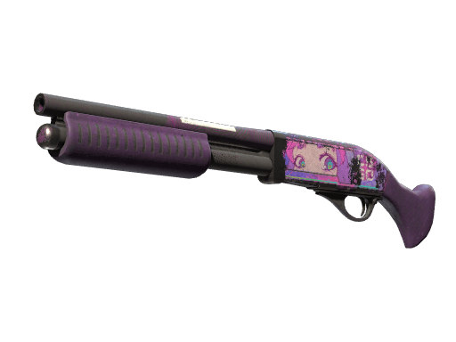 StatTrak™ Sawed-Off | Kiss♥Love (Battle-Scarred)