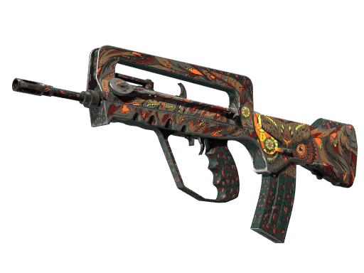 StatTrak™ FAMAS | Eye of Athena (Field-Tested)
