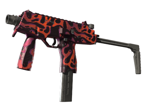 StatTrak™ MP9 | Ruby Poison Dart (Minimal Wear)