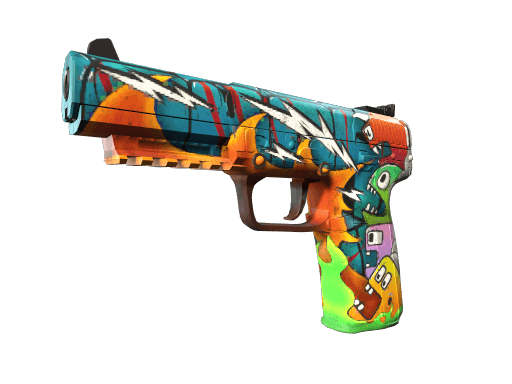 StatTrak™ Five-SeveN | Angry Mob (Minimal Wear)