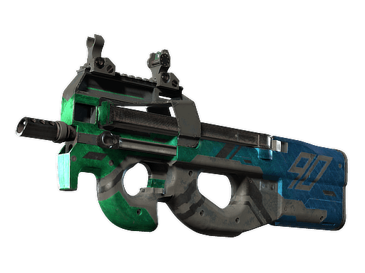 StatTrak™ P90 | Wave Breaker (Battle-Scarred)