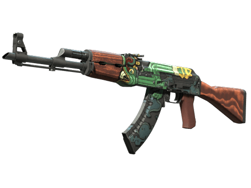 StatTrak™ AK-47 | Fire Serpent (Well-Worn)